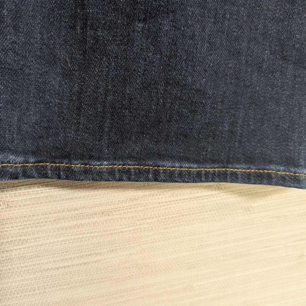 Aligne Denim Slim Flare Ocean Blue Jeans 26 NWT Dark Wash - Picture 8 of 12